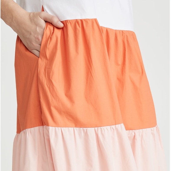 NWOT English Factory Tiered Colorblock Sundress Size Small - Picture 5 of 6